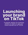 Launching Your Brand on TikTok